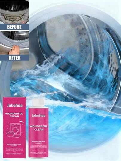 洗衣机滚筒清洁剂，适用于清洁绒毛、积聚污垢和异味。适用于多种洗衣机型号，这款便捷的日常清洁剂可去除污渍和异味，令洗衣机焕然一新。是馈赠亲友的理想之选，尤其适合作为节日礼物。（新旧版本随机发货。）