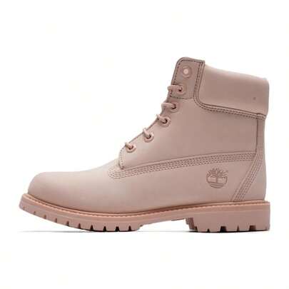 Women's Timberland Premium 6 Inch Lace Boots, FQ Simple & Comfortable Outdoor Casual High-Top Boots A2HR8EKD