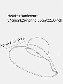 Sombrero de paja clásico, sombrero de sol de playa para mujer de primavera/verano, sombrero de cubo versátil, protección UV - Caqui - Ver 3