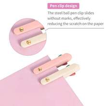 Multicolor Pens 4-In-1 Colored Ballpoint Pen 0.5mm Fine Point Smooth Writing Nurse Accessories For Work Gifts For Teen Girls 6-Count - 6 件莫蘭迪 - 查看 4