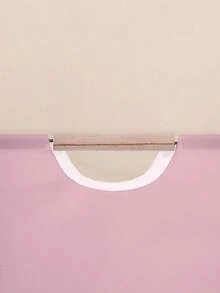 1个动物纹可折叠收纳盒，带木柄的可折叠洗衣篮袋，家用浴室可折叠脏衣收纳箱 - 彩色 - 查看 4