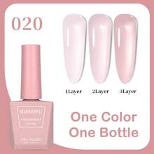1 Bottle 15ml Milky Jelly Nude Color Gel Nail Polish, Transparent, Translucent Pink Gel Manicure Set, Suitable For Nail Salons And DIY Home Manicure, 58 Colors Gel Nail Polish Nails - Multicolor - View 30