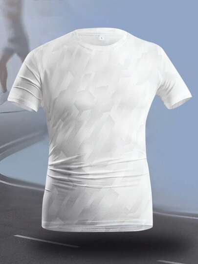 Sports&Outdoor T-Shirts Men Outdoor Apparel Spring And Summer Clothing Active Tops Short Sleeve Daily&Casusl Running&Workout Comfortable Loose Tennis & Golf Hockey Equestrian