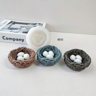 Simulated Bird Nest DIY Handmade Fragrance Plaster Multifunctional Silicone Mold