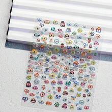 一套可爱的卡通贴纸，包含各种动物元素，适合装饰笔记本、计划本、手机和其他表面。也适用于美甲、剪贴簿、笔记本、相框、手机壳、垃圾桶、杯子、DIY个性化、学习用品、礼品包装、行李箱贴纸等。 - 多款式 - 查看 3