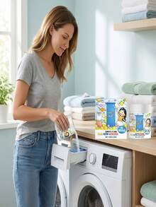 jakehoe Virus Laundry Stain Remover Powder, Instantly Deep Cleans All Fabrics, Professional Degreasing And Deodorizing, Keeps Your Clothes Always Fresh, Essential Wardrobe Care Essential, Super Concentrated High-Efficiency Formula! - Powdery - View 7