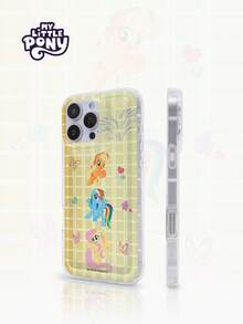 Hasbro MY LITTLE PONY 官方正品卡通少女手机壳，兼容苹果17、17 Air、17 Pro、17 Pro Max、11系列、12系列、13系列、14系列、15系列、15 Pro Max、16 Pro、16 Pro Max、X、XR、XS Max - 透明1 - 查看 3