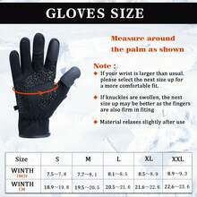Drasry Guantes de pesca de neopreno Pantalla táctil 3 dedos cortados Cálido Clima frío Impermeable Adecuado para hombres y mujeres Pesca en hielo Pesca con mosca Fotografía Motocicleta Correr Tiro Senderismo - Patrón de piedra - Ver 9