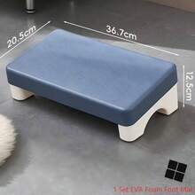 1 pieza Reposapiés debajo del escritorio - Herramienta de reposapiés de material PP | Base antideslizante ajuste perfecto | Aliviar la fatiga por estar sentado prolongadamente | Pedal de soporte para los pies - Multicolor - Ver 10