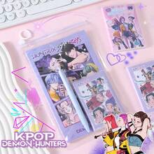 Mattel 新款韩式女巫狩猎队文具套装，实用高价值学习用品，课堂奖励，组织纪念品 - 彩色 - 查看 4