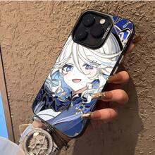 [En stock] Funda para teléfono Funita Apple 15 Pro, funda plateada de cobertura completa creativa, funda protectora original para 12/13/14, nueva funda protectora para Oppo - Plateado - Ver 2