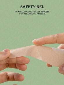 20/10PCS Disposable Pasties Nipple Covers With Lift, Invisible Nipple Petals Beige Halloween Fall Wedding Accessories Women Boob Pads Cover Sticky Bra Strapless Bra Boob Tape Lift Lingerie Set Cakes Nipple Cover Travel Lingerie Sexy Tops - Multicolor - View 4