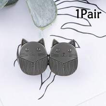 1/2/3/4 Pairs Cat Buckle Detachable Waist Cincher, No Sewing Denim Waist Shaper For Cats - Multicolor - View 16