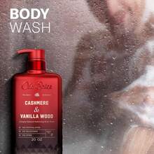Old Spice Body Wash For Men, The Spice Alchemist Collection, 24/7 Cologne Infused Hydration, No Trade Off Formula, Free Of Phthalates Silicones & Dyes, Cashmere + Vanilla Wood Scent, 20 Oz - 羊絨 + 香草木 - 查看 5