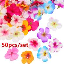 50/100 piezas/Set Pétalos de flores artificiales mini DIY para decoración del hogar, exterior, jardín, comedor, sala de estar, dormitorio, decoración de jarrones, decoración de bodas, materiales para ramos de novia, decoración de habitaciones, decoración de otoño, decoración de jardín, centros de mesa - Multicolor - Ver 7