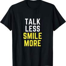 Camiseta "Habla menos, enferma más" - Negro - Ver 1