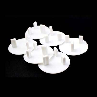 15/20/30 piezas Cubiertas de enchufe eléctrico para bebés, material de plástico PP duradero, protectores de enchufe a prueba de choques, fácil de instalar, cubiertas de toma de corriente de para niños, adecuadas para el hogar y la oficina