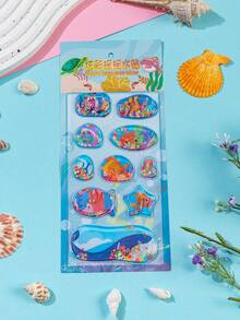 Colorful 3D Epoxy Resin Stickers - Solid Stickers - Cute Animal Series, Exquisite Appearance, 3D Design, Waterproof Self-Adhesive Decorative Stickers, Comfortable Touch, Strong Decorative Atmosphere, Suitable For DIY Decoration, Toys, Manuals, Diaries, Notebooks, Laptops, Phone Cases, Etc. - Multicolor - View 6