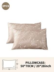 1pc/2pcs/4pcs Floral Print Pillowcase, Breathable Soft Comfortable, Envelope Closure Suitable For Bedroom Sofa Home Decor, Retro Style Bedroom Living Room Home Decor, Pillow Insert Not Included, Suitable For All Seasons - Multicolor - View 31