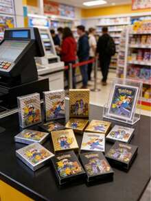 宝可梦集换式卡牌套装 • 55张随机金/银/黑卡 • 动漫周边娱乐 - 集换式卡牌游戏爱好者和动漫迷的理想收藏品 - 彩色 - 查看 3