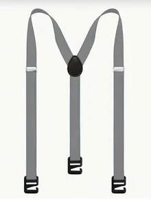 Adjustable Elastic Men's Suspenders With Buckle - Durable Polyester Material, Outdoor Adventure Casual Style, Invisible Pants Braces Hiking Strap, Stretchable & Suitable For All Ages. Ideal For Teenagers, Summer Outdoor Sports, Vacation, Graduation Gifts, Birthday Outfits Or Everyday Wear - Multicolor - View 20