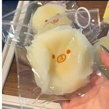 1个轻松熊胡萝卜捏捏乐玩具 - 手工制作，柔软硅胶材质，适合女孩、青少年，可缓解压力，是复活节/生日/圣诞节/节日礼物的理想之选。 - 彩色 - 查看 7