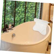 Almohada para Bañera Antideslizante Cojín Ergonómico para Espalda y Cómodo para SPA y Ventosas Lavable y Compacto - 1 - Ver 2