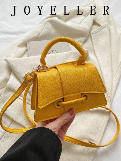 2026新款高品质口红盒，迷你方形包，新款纯色百搭手提包，女士钱包