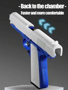 1pc Super Popular 3 Styles Of Toy Handguns, Toy Guns, Indoor/Outdoor Combat Toy Guns, Simulated Soft Bullet Guns, CS Combat Prop Toys, Soft Bullet Loading And Ejection Toy Guns, Suitable For Teenagers, Gifts For Men, Birthdays, Christmas - Multicolor - View 7