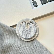 磁吸式推拉手机支架 欧式复古风 高端摇晃式磁吸手机支架 - ABS材质 可伸缩可调节 稳定桌面支撑 外壳纹理设计 用户日常必备 - 彩色 - 查看 9