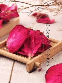 50/150/300/600/3000pcs Natural Dried Rose Petals: Wedding Confetti - Red - View 8