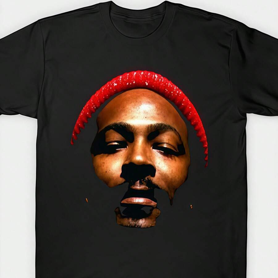 Marvin Gaye Inspired Men's T-Shirt 100% Cotton Crew Neck Short Sleeve Casual Graphic Print Tee Menswear Top Clothes Unisex Classic Garment Black Crewneck - 黑色 - 查看 1