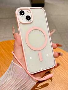 粉紅+粉紅矽膠繩