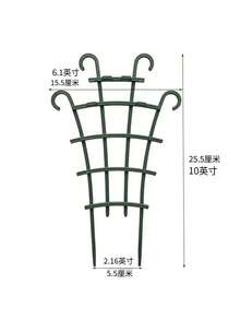 Giàn leo cây xếp chồng chịu lực cao - Giá đỡ vườn thẳng đứng tiết kiệm không gian với thiết kế dạng lưới và móc, thích hợp cho cây leo trong nhà/ngoài trời, cây thân leo, cây trồng trong chậu - Giá đỡ chậu cây ban công tái sử dụng, trang trí nhà cửa - Lắp ráp dễ dàng, cấu trúc chắc chắn, dành cho người làm vườn ban công. - A-Xanh - Xem 2