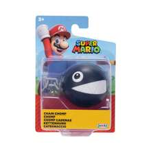Jakks Pacific 任天堂世界超级马里奥可动人偶 2.5 英寸 马里奥、路易吉、碧琪公主、铁球怪、食人花、栗宝宝、红奇诺比奥、耀西 - 第 13 波 - 迷你人偶 - 彩色 - 查看 7