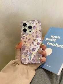 Floral Rabbit Design 17/16 Pro Max, 14, 15, 16 Phone Case, Fashionable Protective Cover Compatible With IPhone 13 Pro Max, 11 - Multicolor - View 2