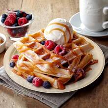 [3/25/50pcs] Thick Compostable Paper Plates 8 Inch, Heavy Duty Paper Plates Made Of Natural Sugarcane Fiber, Unbleached Brown, Round - Brown - View 3