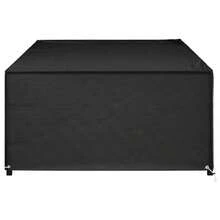 vidaXL Gartenmöbel-Abdeckung 12 Ösen 315x160x75 cm rechteckig - nero - Visualizzare 5