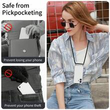 1个透明软壳，带气垫和可调节挂绳，防摔，解放双手，兼容 17/16 Pro Max/16 Plus/16 Pro、Pixel 9 Pro XL/Pixel 7 A/6 A、Note 11 Pro/13 Lite、Galaxy A56/A55 5G、Galaxy S24 FE/S24/S25/S25 Plus/S25/S26 Ultra/A17/A16/A36/A26以及其他安卓机型，自用或送礼皆宜。 - 無色 - 查看 4