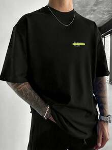 Camisetas de hombre - Negro - Ver 2