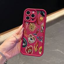 Einfache und stilvolle Handyhülle mit kreativen Mustern für iPhone 11/12/13/14/15/17 und Pro/EPlus/Pro Max, Galaxy S22/S23/S24/S25/Ultra/FE/EDGE und andere Modelle. Als Feiertagsgeschenk für Familie und Freunde, für Kinder, geeignet für Feiertage, Geburtstag, Valentinstag und andere Anlässe. - Verschiedenfarbig - Übersicht 7