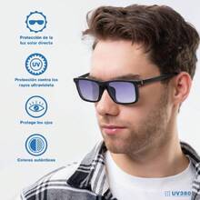 Gafas de Sol con clip Magnético y 5 Clips Intercambiables, Lentes de Sol Modas Vintage para Hombre y Mujer, Polarizado UV, Gafas de SolProtección UV380 para Pesca, Senderismo Conducir, Viajar,41164280 - Multicolor - Ver 5