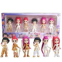 Mattel K-POP Witch Girl Group Doll Lumimila Zoe PVC Figure Collectible, Perfect Gift - Platinum Edition Witcher Team 6 Window Boxes - View 1