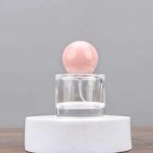10pcs 30ml Round Glass Perfume Spray Bottles, Refillable Fine Mist Cosmetic Containers, Suitable For Travel - Pink - View 7