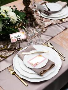 100张空白花卉贺卡、口袋卡、钱包卡、名片、白色卡片、无涂层卡、感谢卡、留言卡、书写卡、邮寄卡、小型企业用品、礼品标签、生日、特色商品、母亲节、婚礼、毕业典礼 - 彩色 - 查看 8