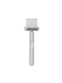 1 pieza Cepillo de limpieza para peines, puede eliminar el cabello enredado en los peines, también es adecuado para limpiar cepillos de pelo de mascotas, agarre cómodo, suministros de limpieza para el hogar y el baño - A - Ver 12
