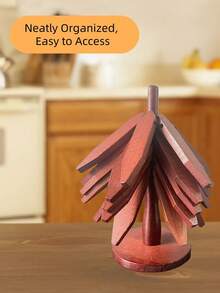 1pc Tree-Shaped Heat Insulation Mat, Creative Anti-Scald Placemat, Practical High-Temperature Resistant Cup Coaster For Home Use - Multicolor - View 8