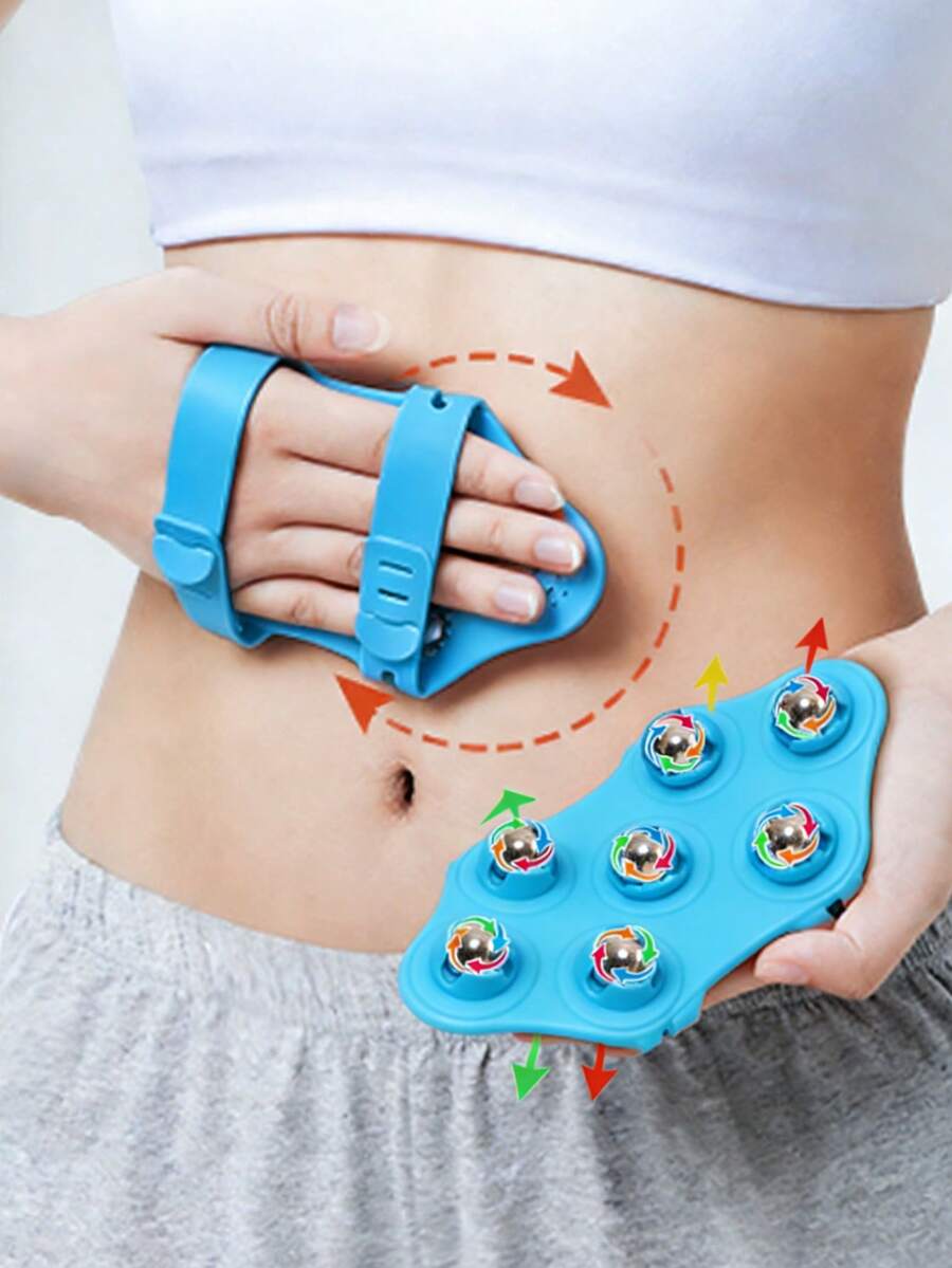 1pc Blue Full Body Massager, Suitable For Daily Use - Blue - View 1
