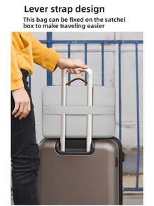 14-Inch Laptop Sleeve, 16-Inch Laptop Protective Case Y79000P Gaming Laptop Bag With Shock-Absorbing Air Cushion Design - Blue - View 4