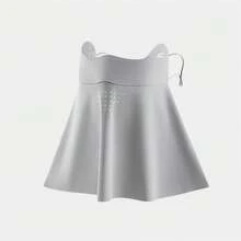 mohuan 无标签冰丝防晒面罩，女士款，轻薄透气，全脸防晒，耳挂式设计，适合夏季骑行、户外活动、度假和旅行。 - 彩色 - 查看 9